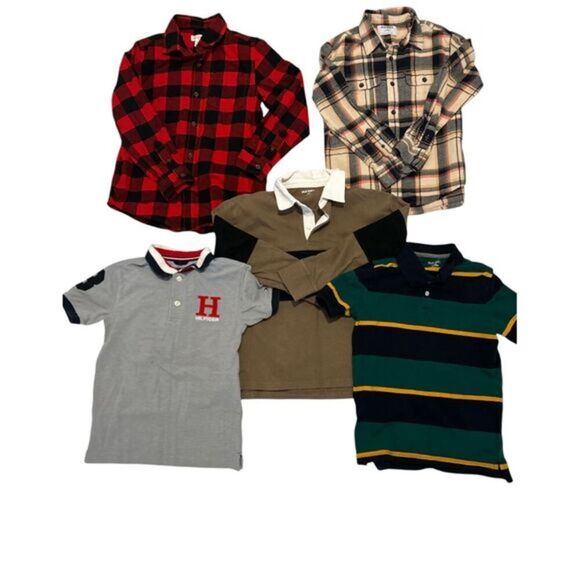 Various boys short and long sleeve shirts, size 8 S/M.‎ - Picture 1 of 1